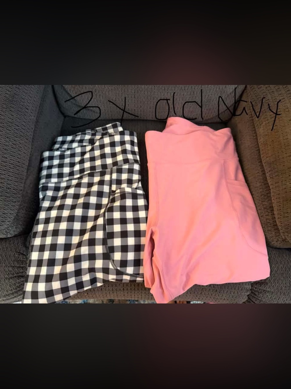 Old Navy Pink High-Rise Leggings